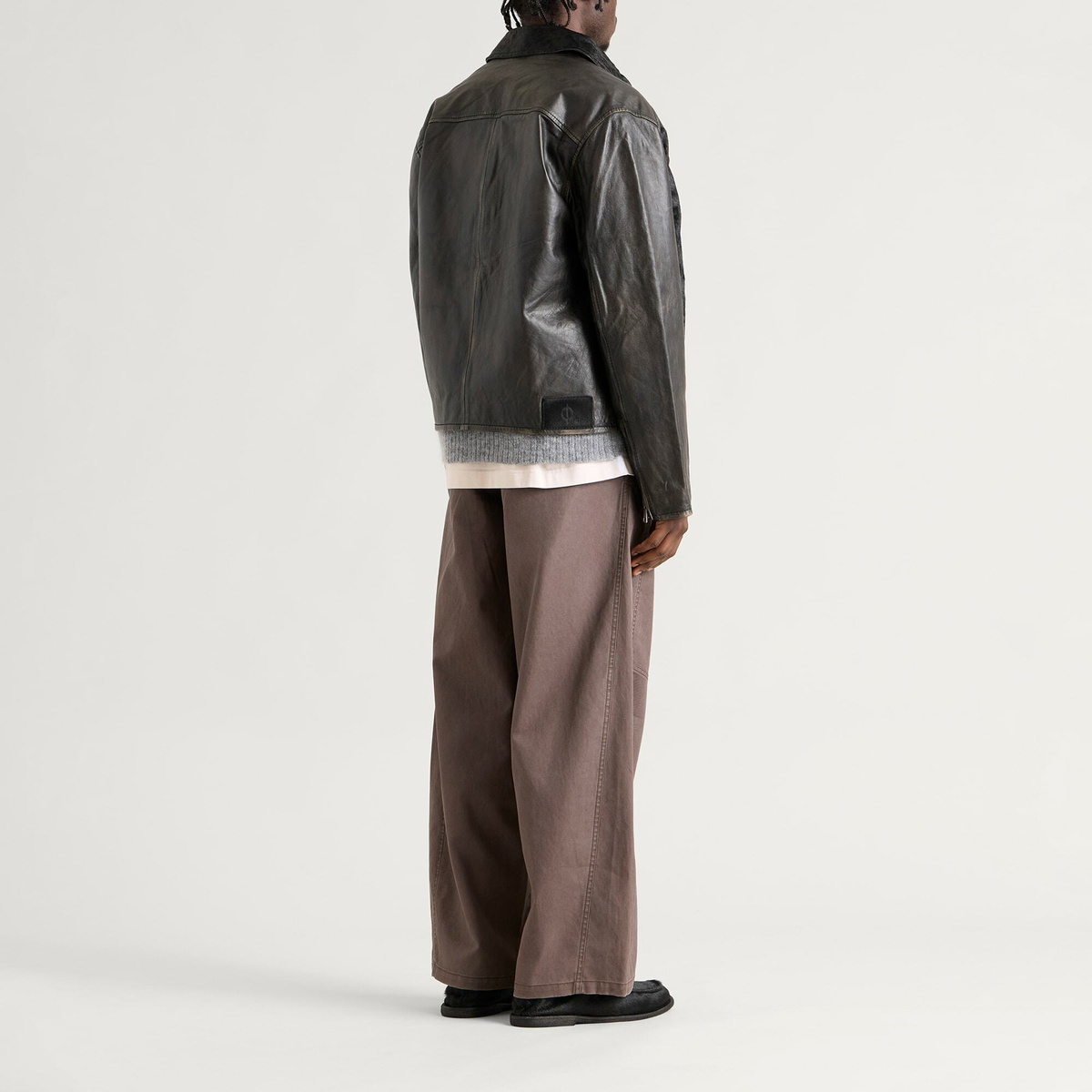 END. x Samsøe Samsøe Saeito Jacket in Black Olive