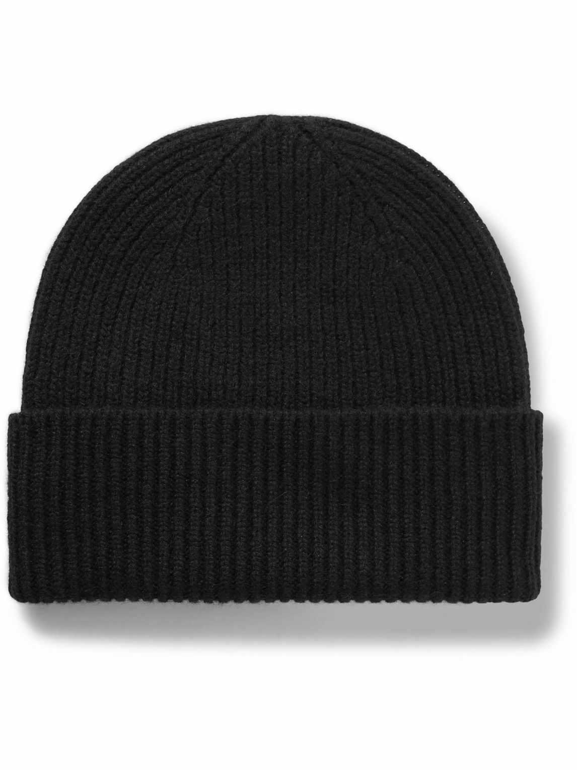 William Lockie - Ribbed Cashmere Beanie William Lockie