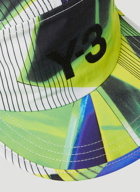 Y-3 - Printed Running Cap in Yellow
