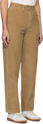 Carter Young Tan Big Ben Corduroy Trousers
