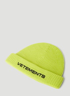 VETEMENTS Logo Beanie Hat