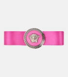 Versace Biggie Medusa satin hair clip