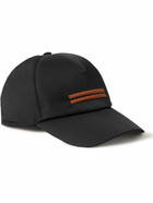 Zegna - Embroidered Shell Baseball Cap - Black