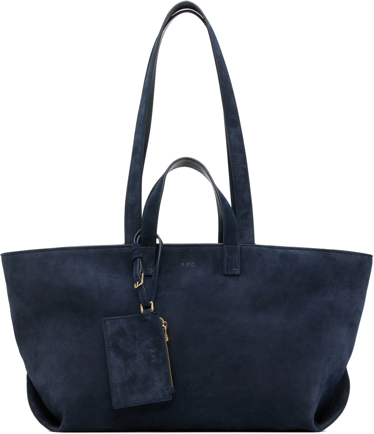 A.P.C. Navy 'Le Drummer' Tote