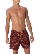 MC2 Saint Barth Man Lightweight Fabric Swim-shorts Lighting Micro Fantasy With Roma Print | As Roma Special Edition