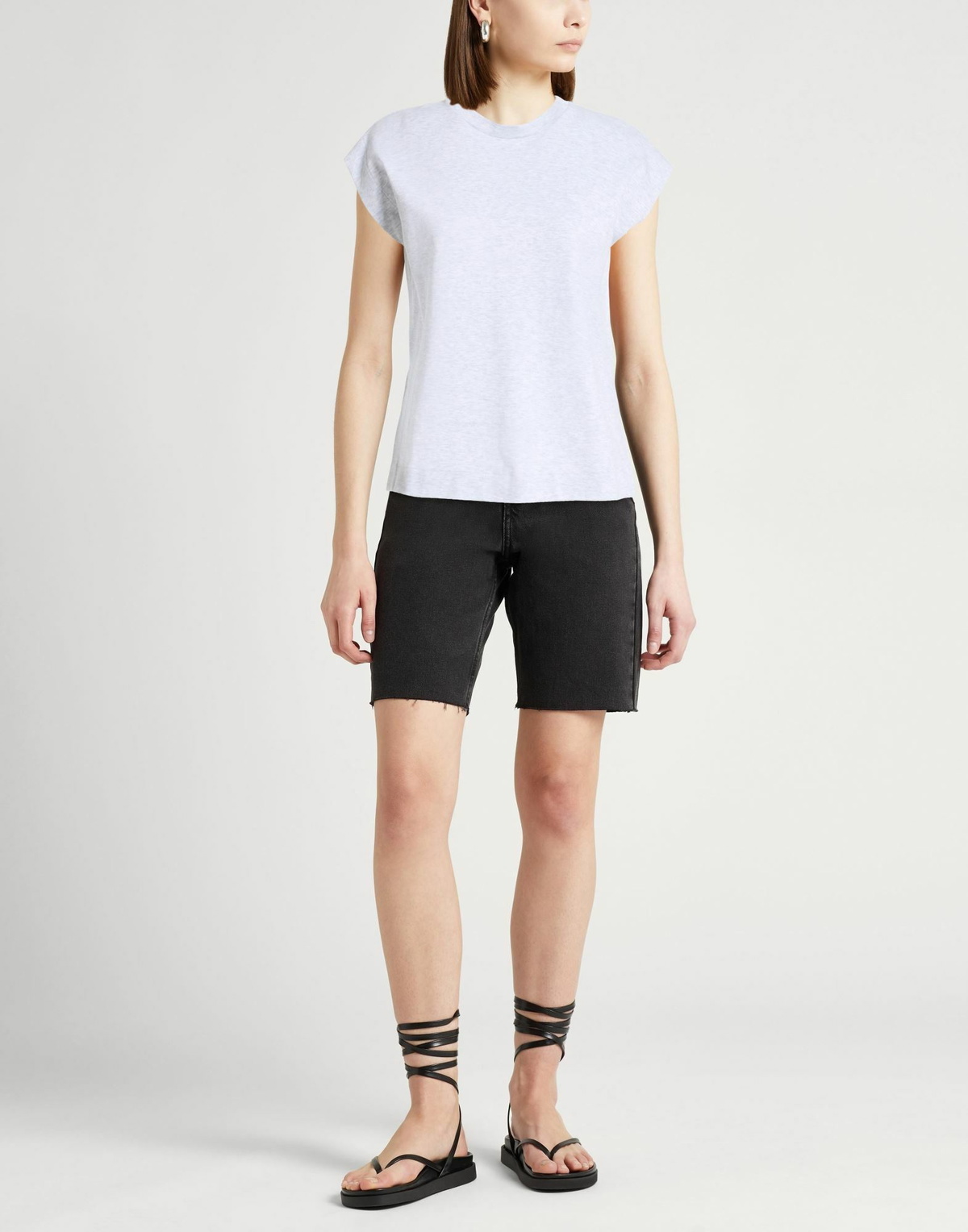 Peserico Womens T-shirt Light in Grey