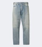 A.Presse No. 37 distressed straight jeans