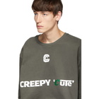 Xander Zhou Grey Pullover Sweatshirt