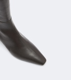 Aeyde Ilaria leather over-the-knee boots