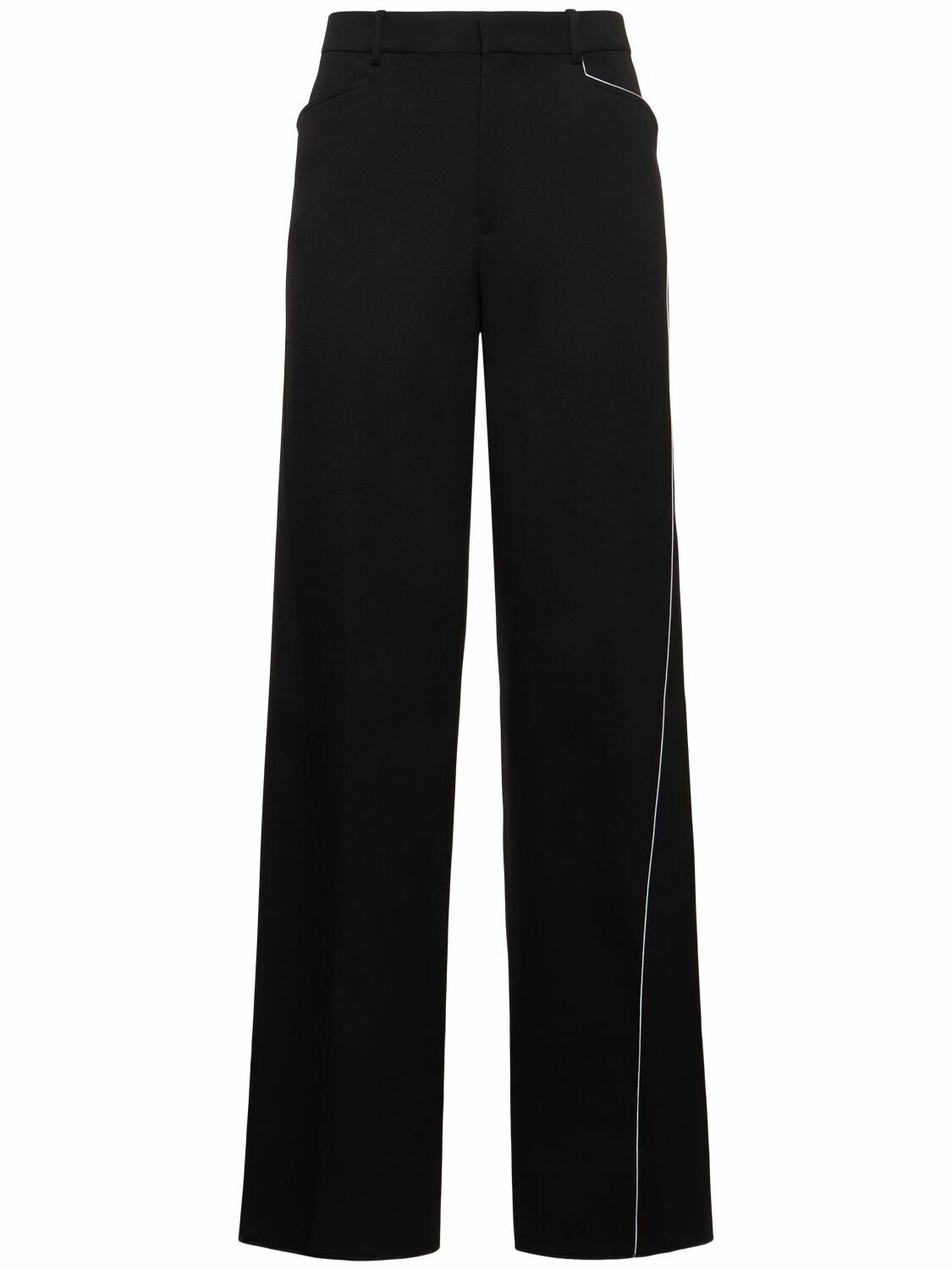 Lanvin Black Vented Trousers