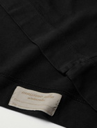 Massimo Alba - Nevis Cotton-Jersey T-Shirt - Black