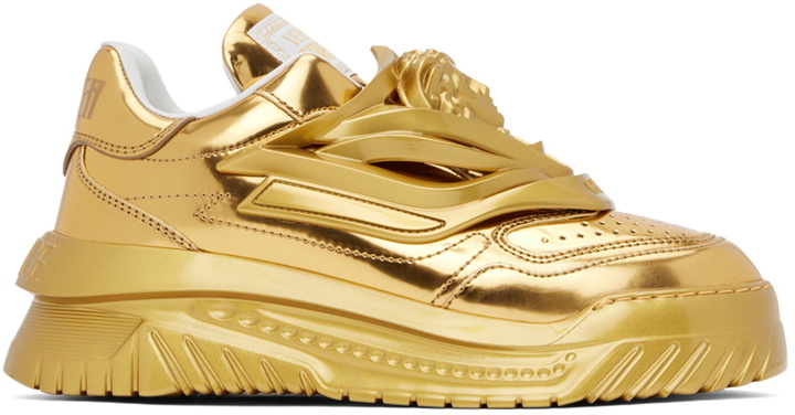 Photo: Versace Gold Odissea Sneakers