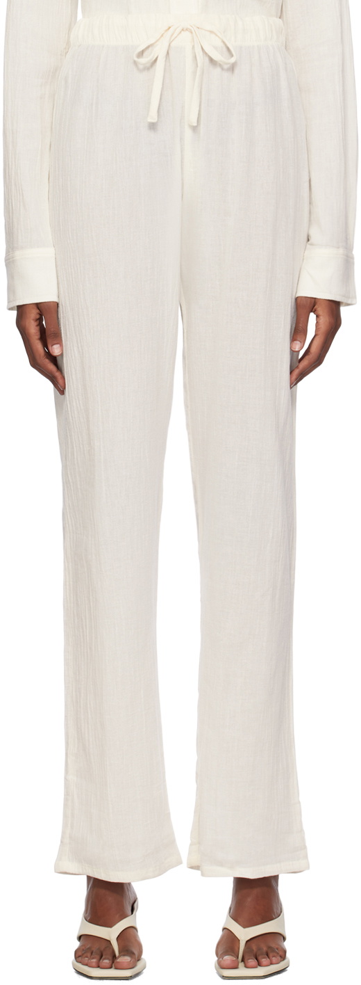 ÉTERNE Off-White Willow Lounge Pants