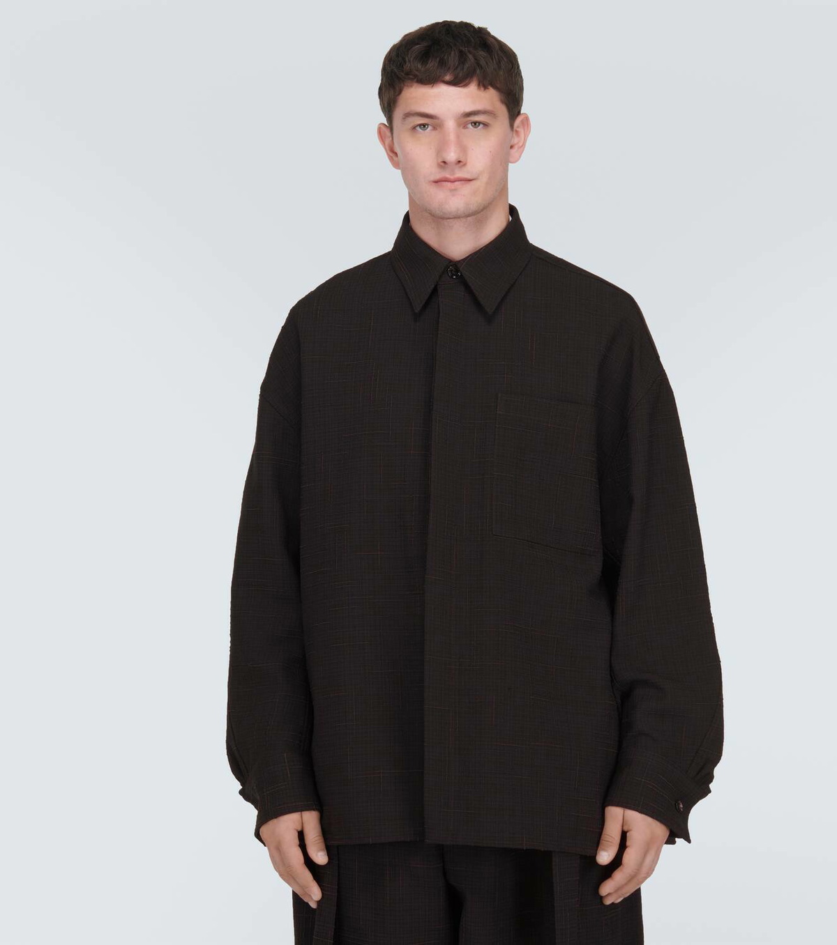 Bottega Veneta Silk-blend shirt Bottega Veneta