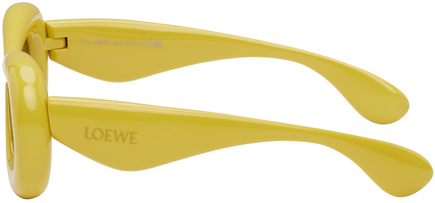 Loewe Yellow Inflated Mask Sunglasses Loewe display picture 1