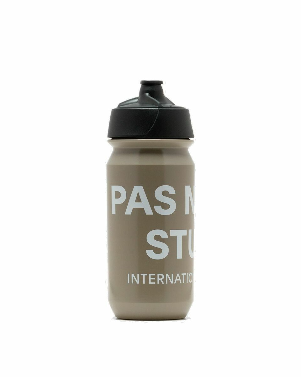 Photo: Pas Normal Studios Logo Bidon Water Bottle 500ml Beige - Mens - Cool Stuff/Sports Equipment