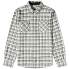 Barbour Men's Winter Overshirt in Ecru