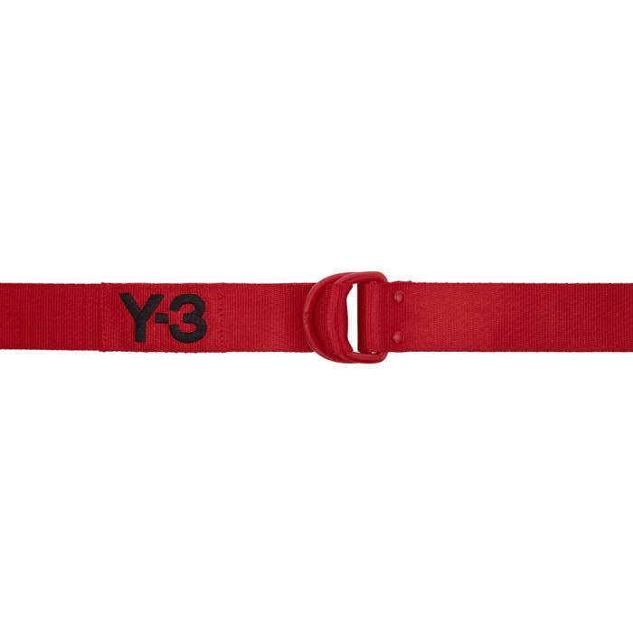 Photo: Y-3 Red Logo Belt 
