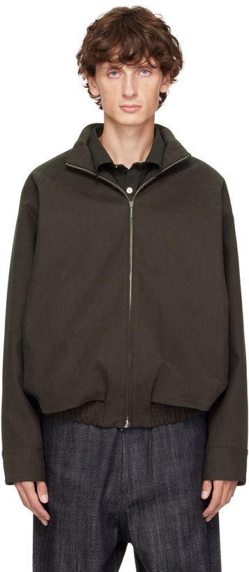 Photo: Omar Afridi Brown Steel Jacket