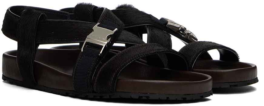 Wales Bonner Brown Promise Sandals