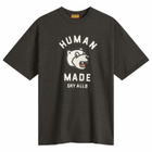 Human Made Men's Polar Bear Head T-Shirt in Black