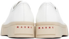 Marni White Nappa Leather Pablo Sneakers