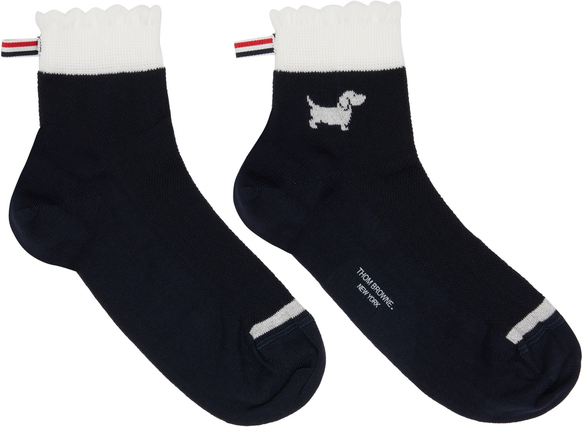 THOM BROWNE ソックス bunbuku55 Thom Browne - Cotton-blend socks Thom Browne