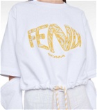 Fendi Logo cotton sweatshirt