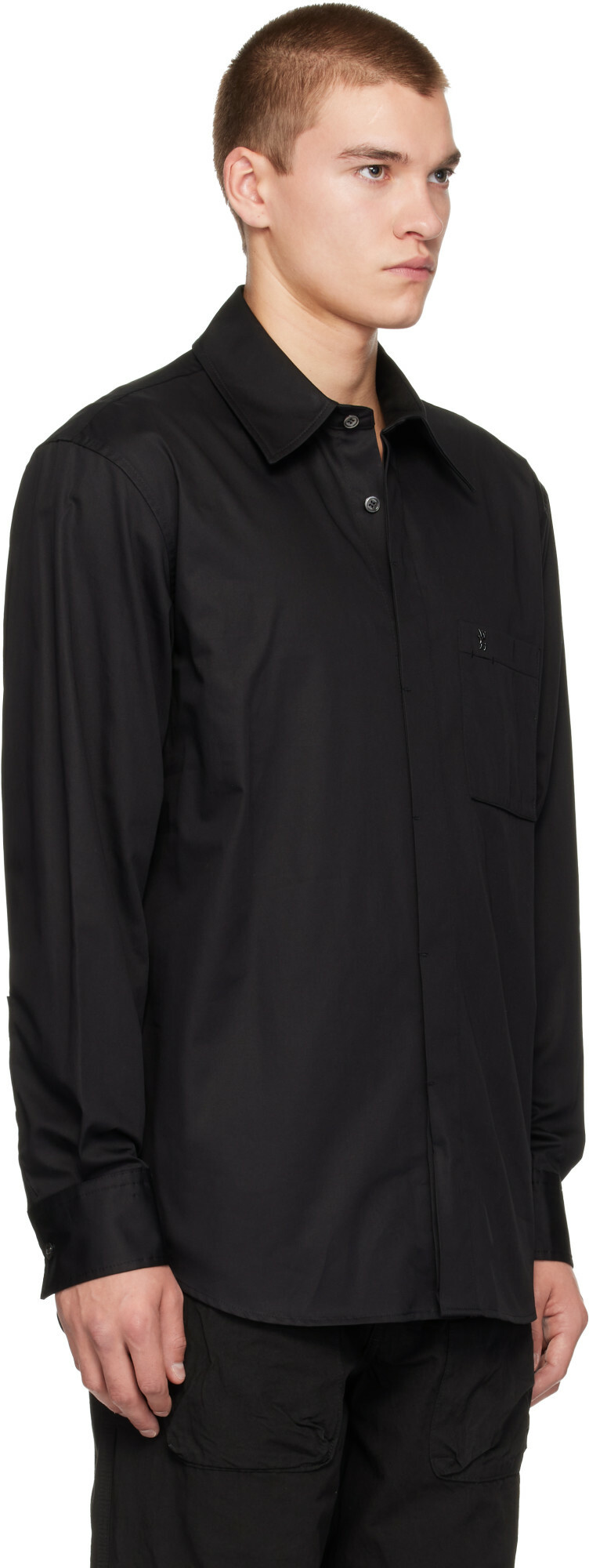 WOOYOUNGMI Black Regular Shirt