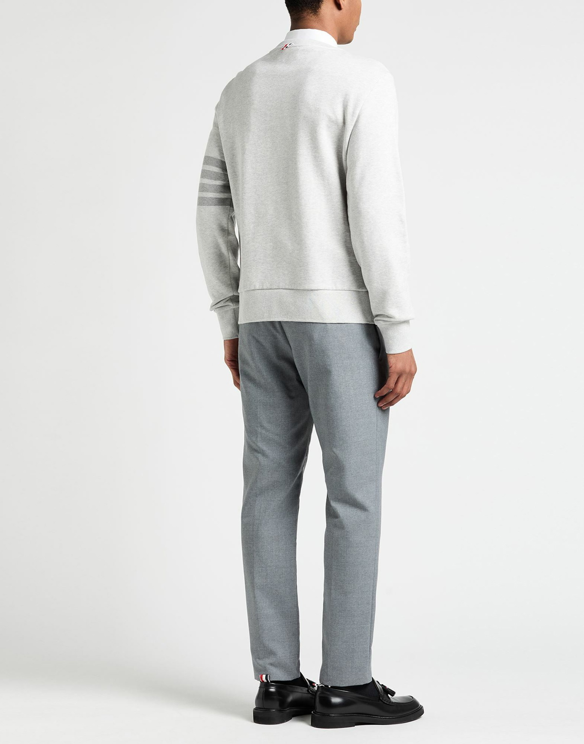 Thom Browne Mens Sweatshirt Light in Grey