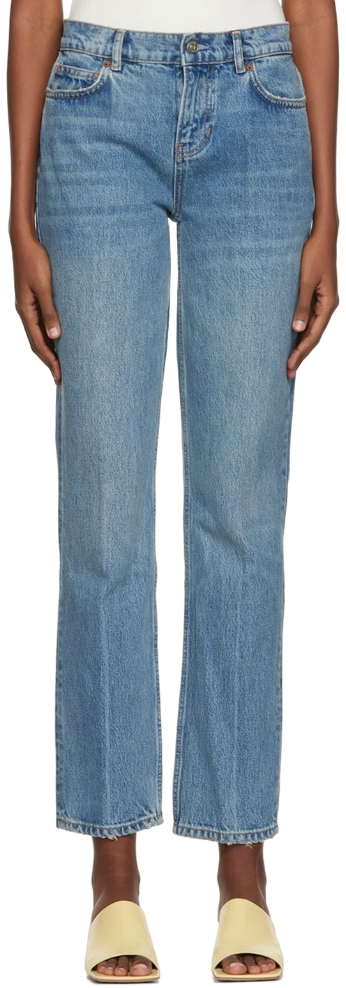 Reformation Blue Adisson Jeans Reformation