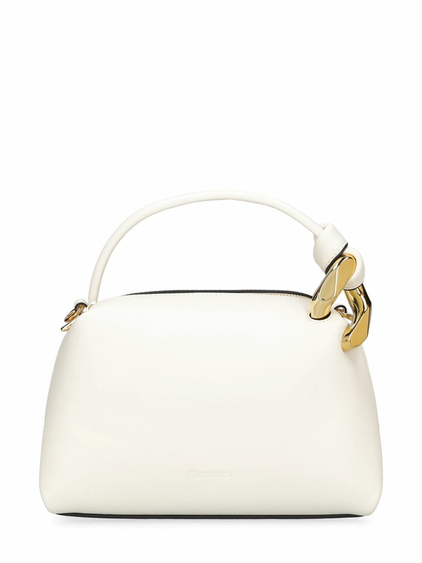 Photo: JW ANDERSON - Small Corner Leather Top Handle Bag