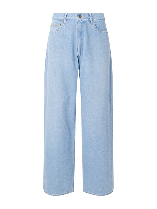 Photo: KAPITAL - Club Wide-Leg Jeans - Blue