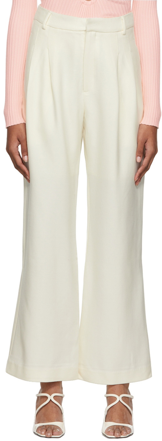 WYNN HAMLYN Off-White Mapplethorpe Trousers
