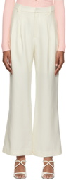 WYNN HAMLYN Off-White Mapplethorpe Trousers