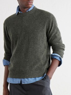 NN07 - Gavin 60073 Wool-Blend Bouclé Sweater - Green