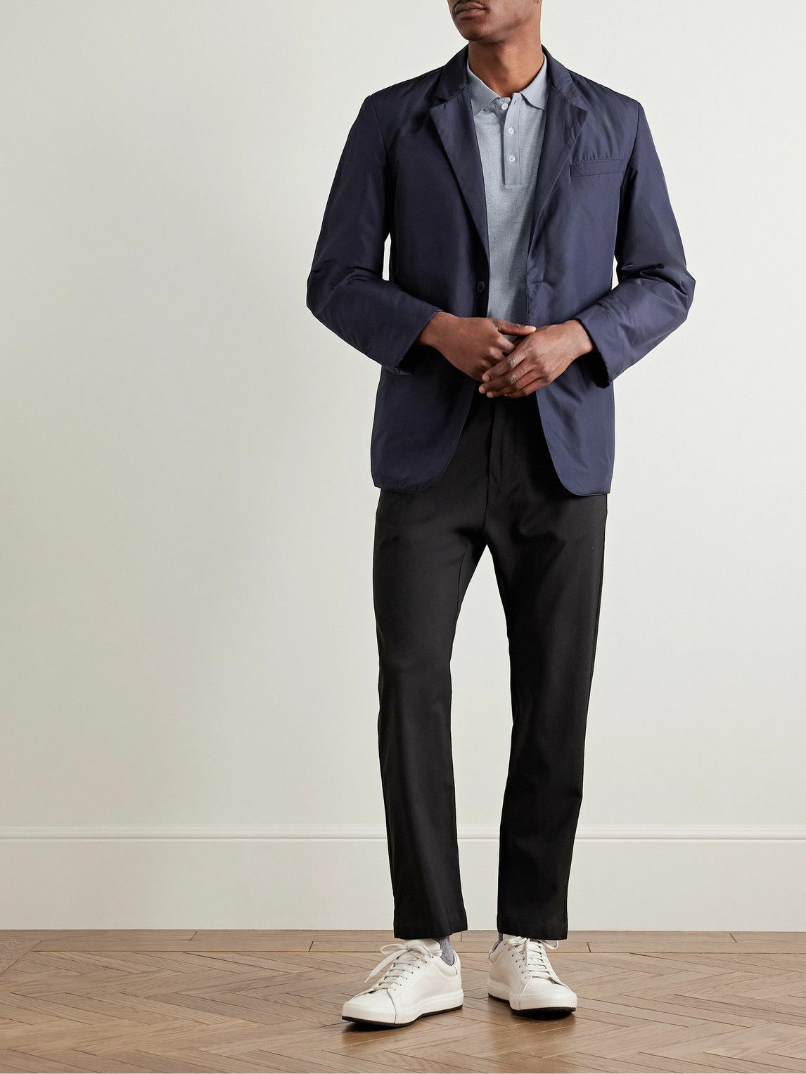 Peter Millar - Barnes Stretch-Cotton and Modal-Blend Polo Shirt - Blue