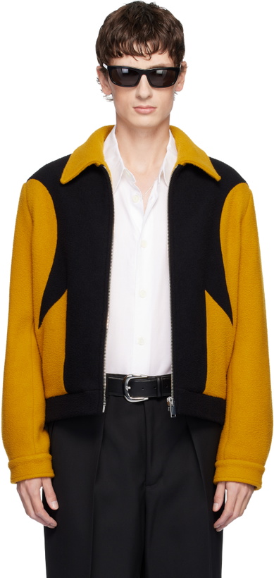 Photo: Second/Layer Black & Orange Corky Jacket
