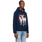 Reese Cooper Blue Aged RCI Deer Hoodie