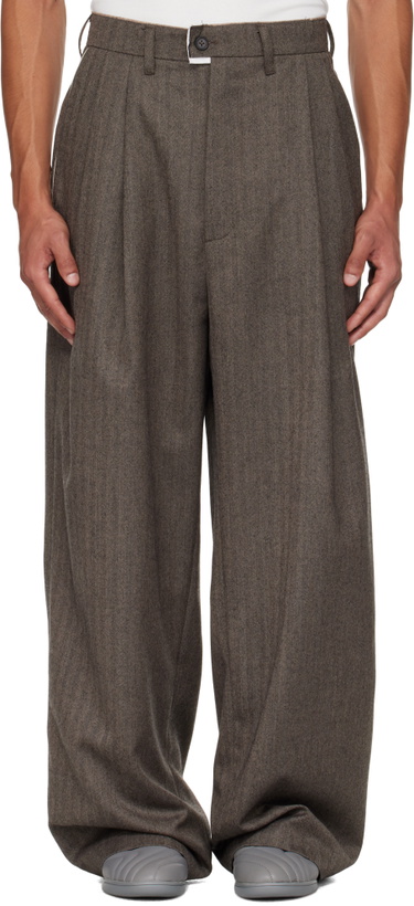 Photo: Camiel Fortgens Brown Suit Trousers
