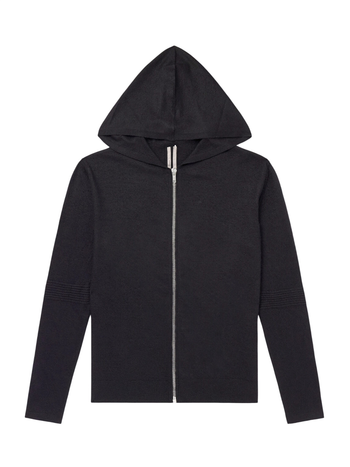 Rick Owens - Panelled Cotton-Jersey Zip-Up Hoodie - Gray Rick Owens