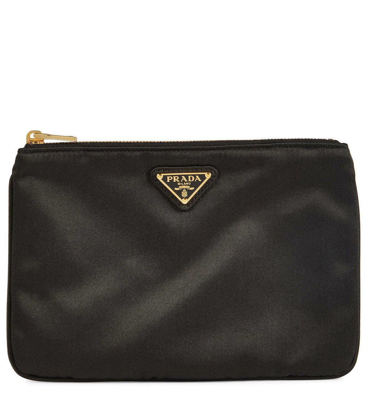 Prada Satin eye mask and pouch set