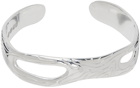 octi Silver Globe Cuff Bracelet