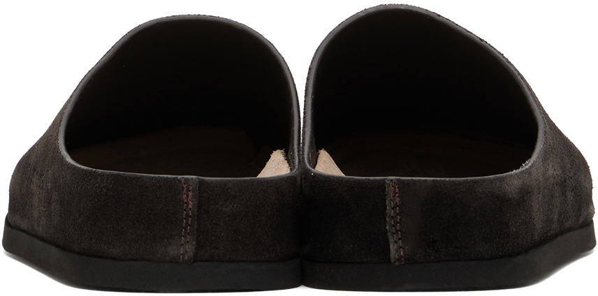 Common Projects Brown Suede Loafers