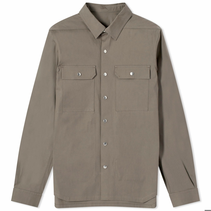 Photo: Rick Owens Men's Heavy Cotton Outershirt in Dust
