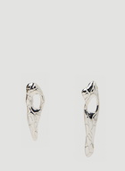 Octi - Icicle Stud Earrings in Silver