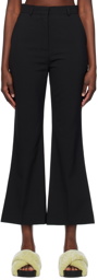 Nanushka Black Felin Trousers