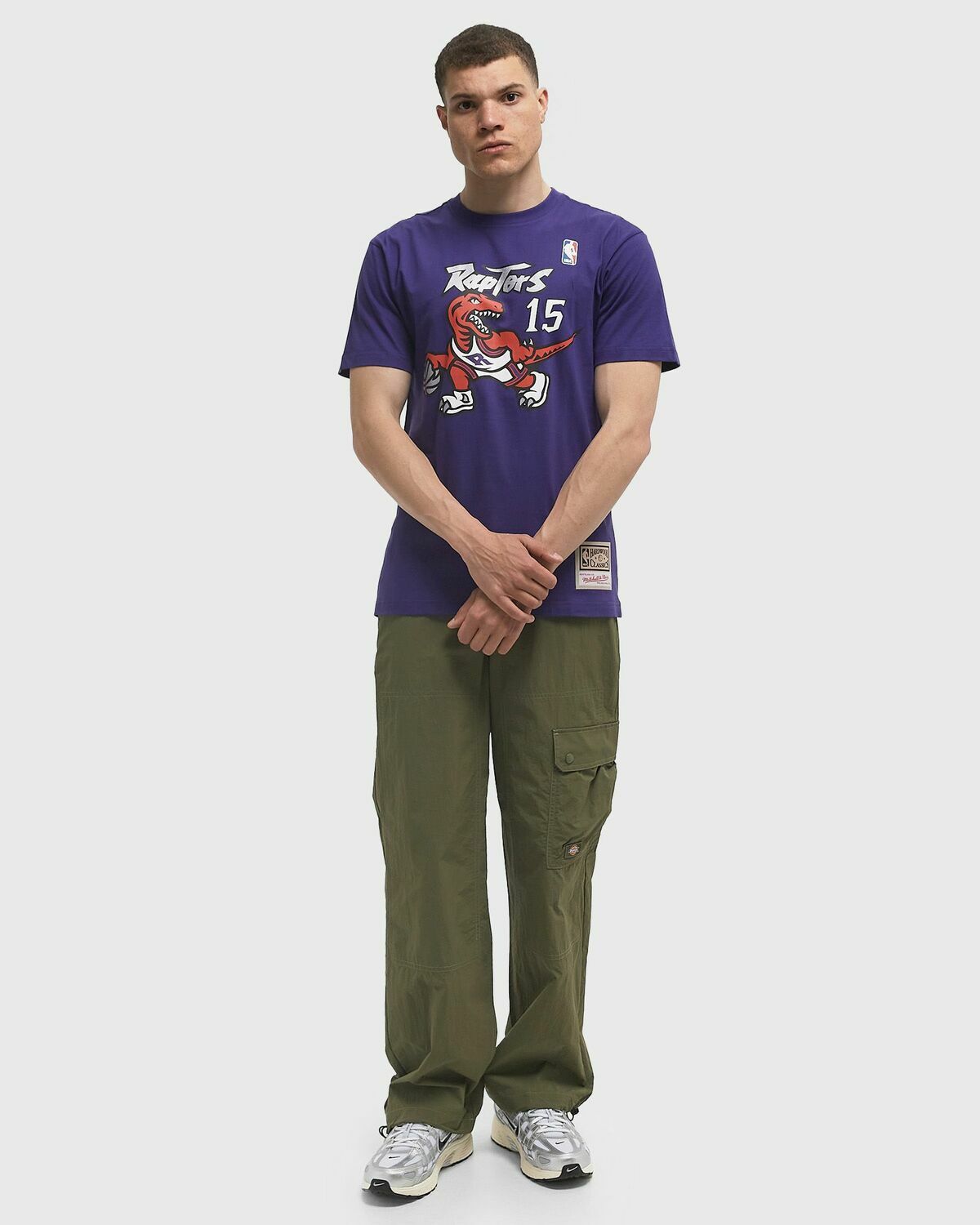 Mitchell & Ness NBA N&N TEE TORONTO RAPTORS VINCE CARTER Purple Mens Shortsleeves/Team Tee