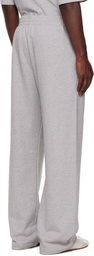 We11done Gray Collegiate Sweatpants