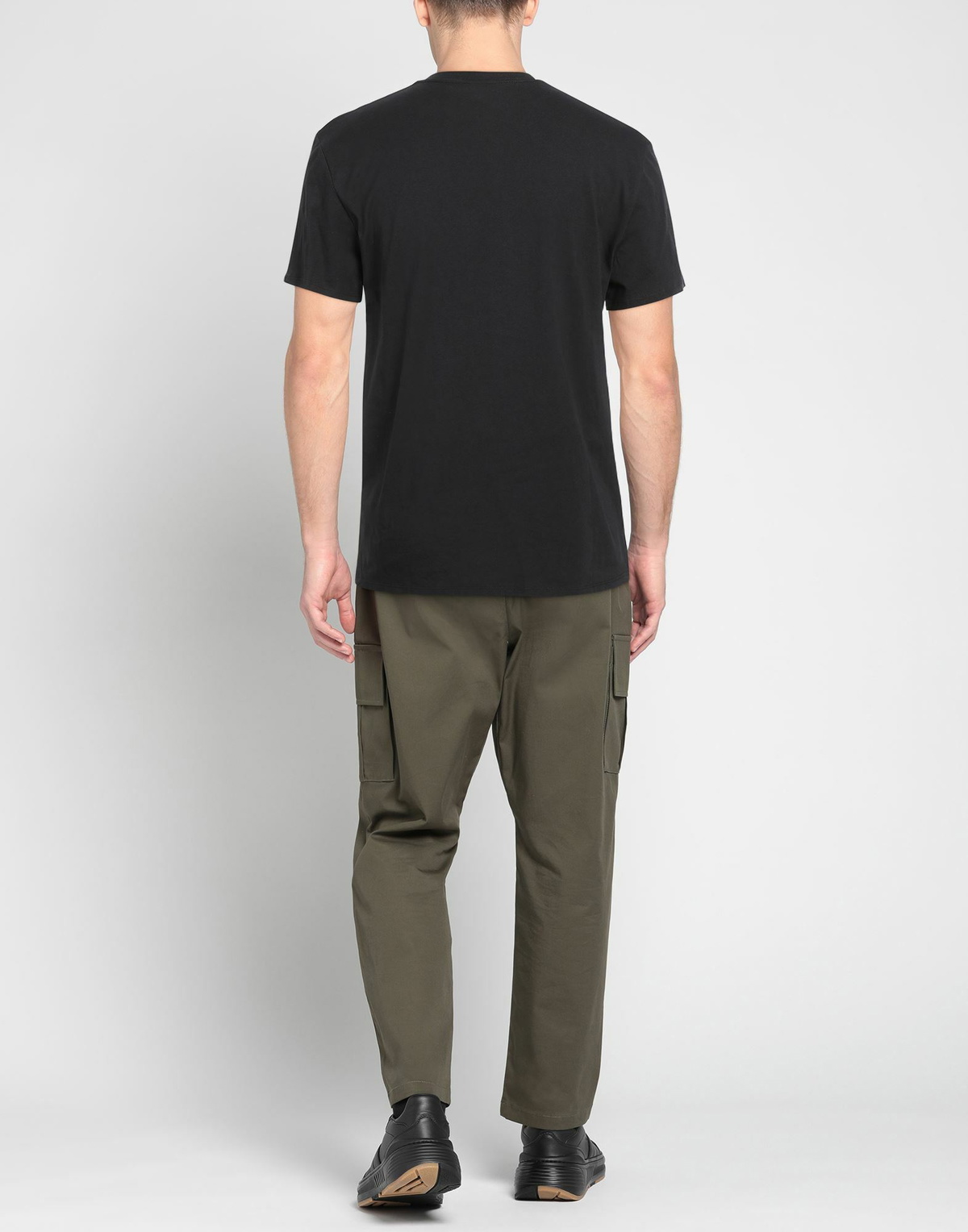 Just Cavalli Mens T-shirt in Black